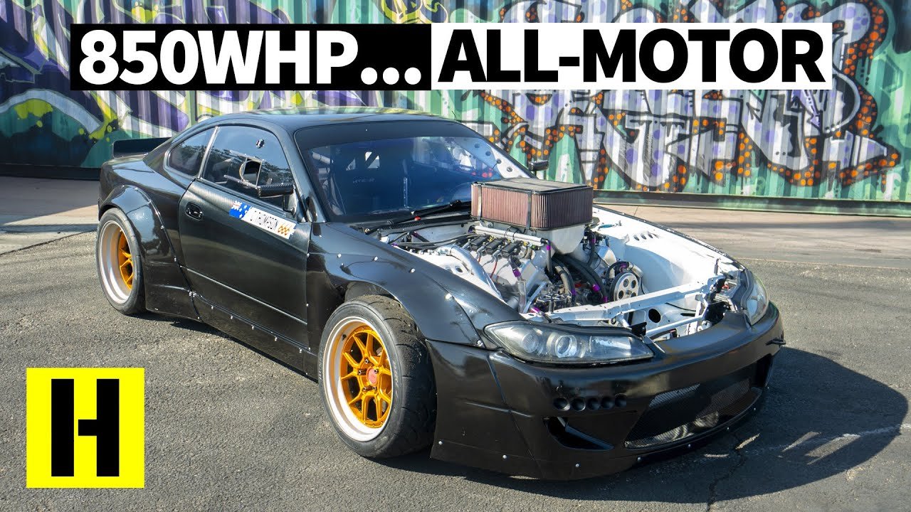 Most Savage N/A V8 Drift Build? Carl Thompson's 850hp Nissan S15