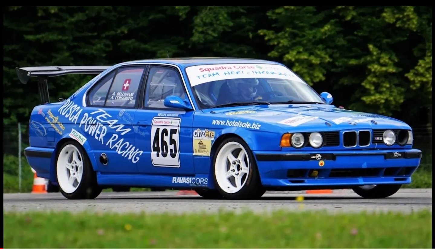 Bmw M5 E34 Race Car 334hp1180kg Inline 6 Monster St Ursanne 2018 Turbo And Stance