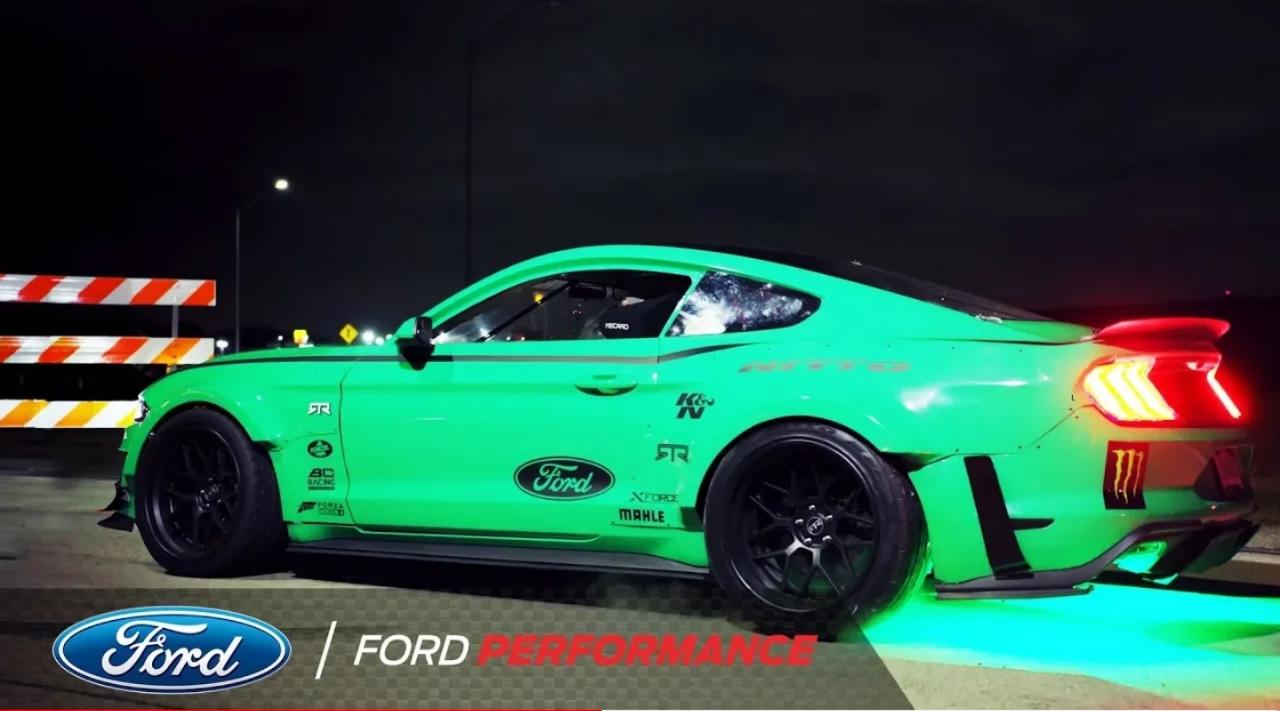 Vaughn Gittin Jr Drifts Four Leaf Clover In 900hp Mustang Ford Performance Turbo And Stance 6570