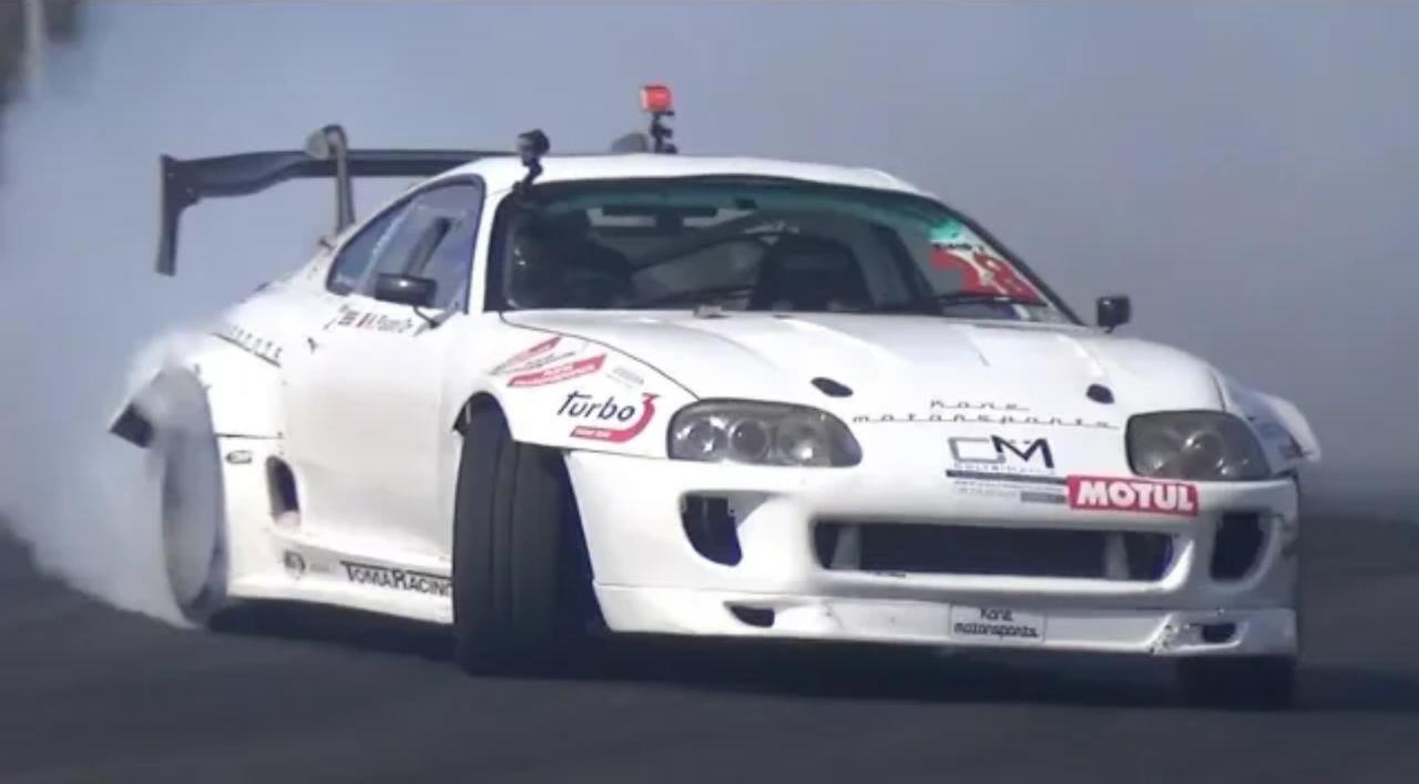 Kane Pisani 2JZ Toyota Supra Mk4 at Castelletto Circuit 