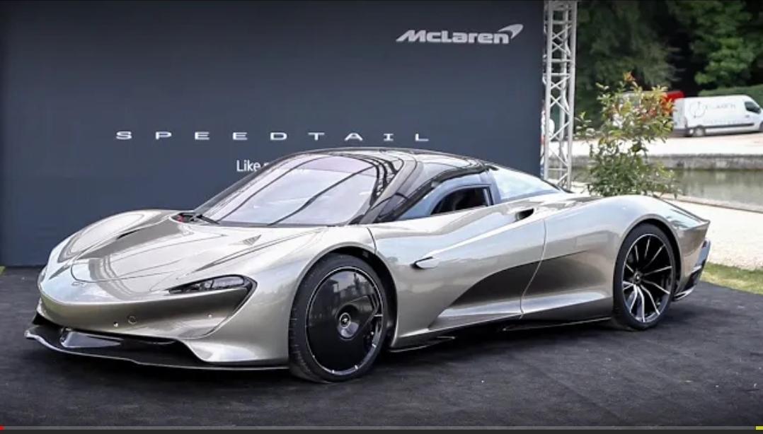 €1,95m McLaren Speedtail - Driving and idle sounds - Turbo and Stance