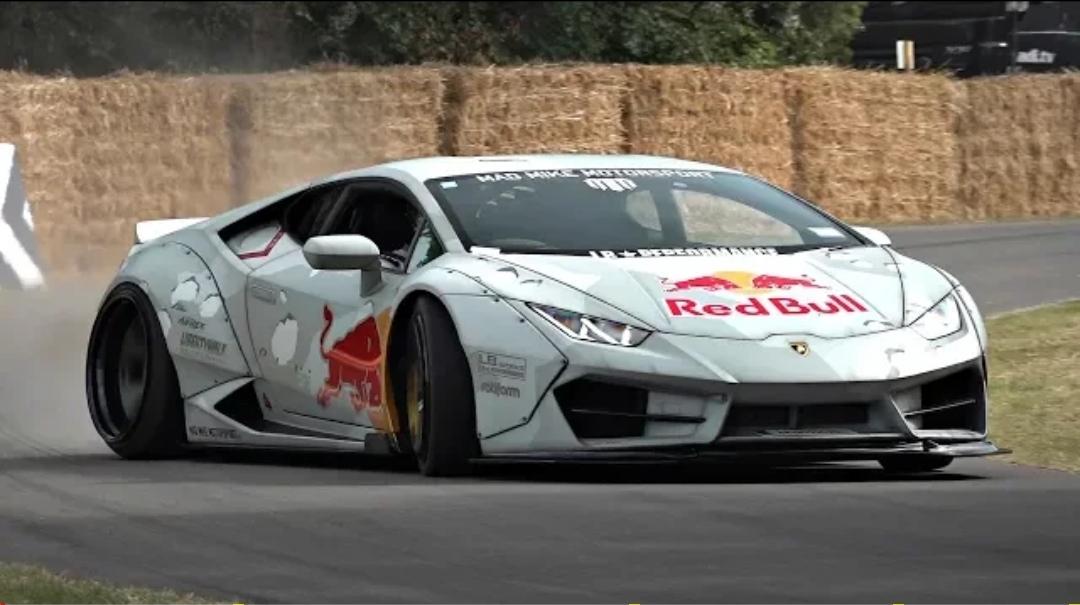 Mad Mike's CRAZY 800HP Lamborghini Huracan Drift Car in Action