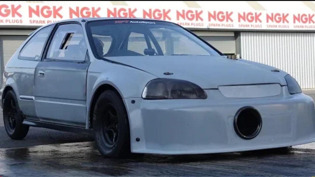 Honda Civic EJ9 Runs In The 10's With a N/A K24 Engine - Turbo and Stance