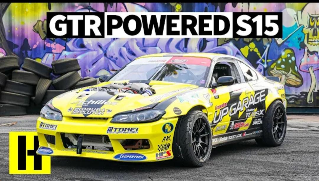 1000HP R35 GT-R Powered Nissan S15 Sounds priceless - Turbo and Stance