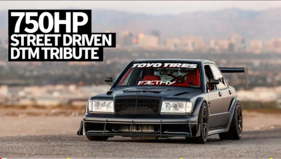 DTM Inspired Twin Turbo V8 Swapped Mercedes 190e - The Wildest Mercedes ...