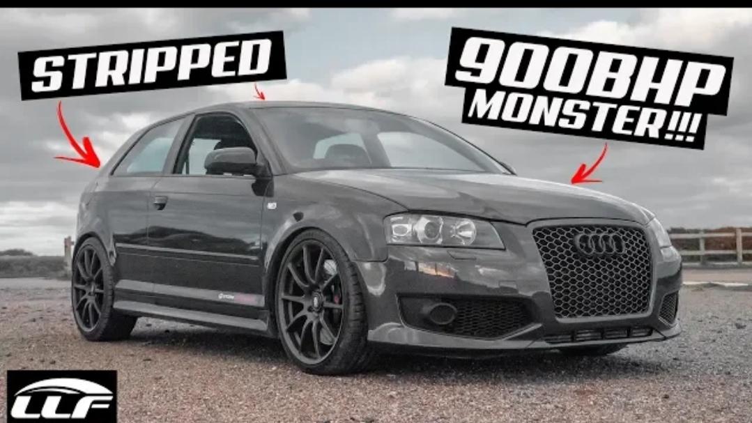 900HP Monster Audi A3 3.2L Turbo - Turbo and Stance