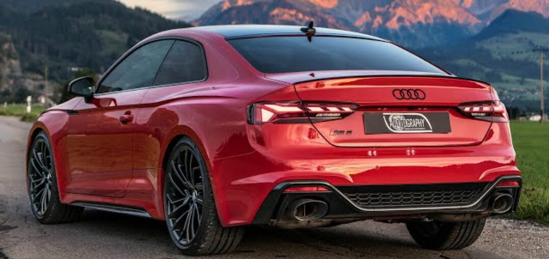 THE GORGEOUS NEW 2021 AUDI RS5 - UPDATED 600NM/450HP ROCKET - Tango red