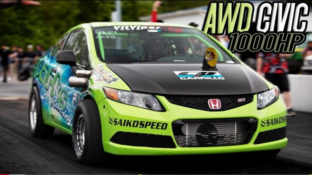 Fastest 9th Gen Civic In The WORLD! (And It’s AWD!!) - Turbo And Stance